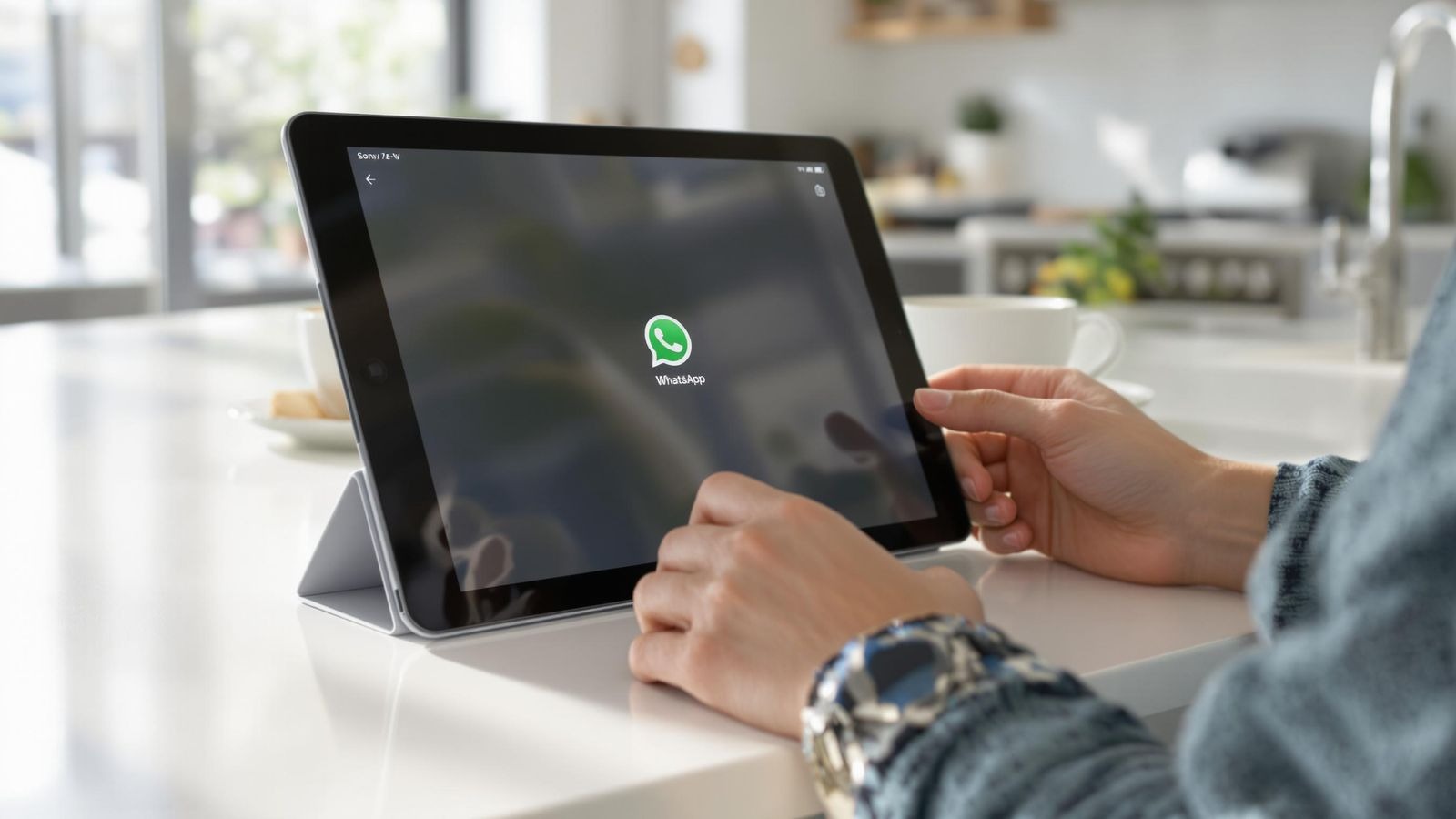 L'application Whatsapp sur un iPad